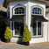 Awntech Charleston Acrylic Fabric Awning with Iron Scroll Arms