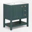 Meuble-lavabo simple 30 po avec comptoir en céramique-1104832018