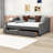 Full Size Upholstered Daybed with Two Drawers-760168306