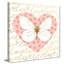 «Butterfly Love (Peach) (Square)» par Jodi - impression-1884461719-1884461716