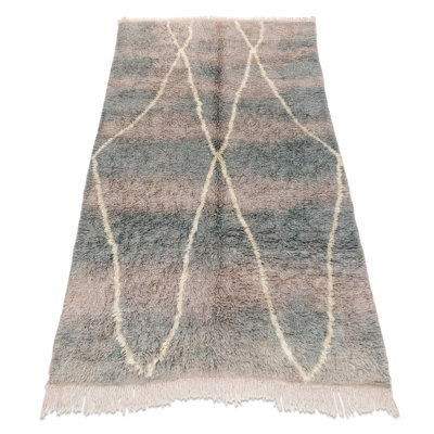 Muncey Moroccan Wool Hand Loomed 145cm X 250cm Area Rug