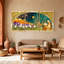 Ensemble de 3 impressions sur toile fantaisie et science-nuit-1891054835