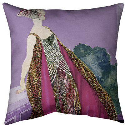 Emily Brodeur Reversible Pillow Cover