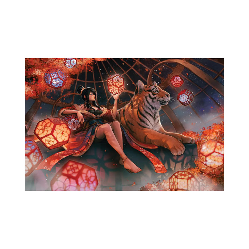 Weather Goddess by Ivy Dolamore - Gallery-Wrapped Canvas Giclée on Canvas, 20.32 cm H x 30.48 cm W, Wrapped Canvas