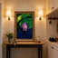  Cadre mural rétro Water LilyOrnate - cadre décoratif doré pour art.-1690363038