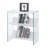 Allegonda Bookcase with Glass Frame-1566405192