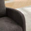 Chaise berçante en tissu avec repose-pieds rétractable Boucle-551512087-551512086