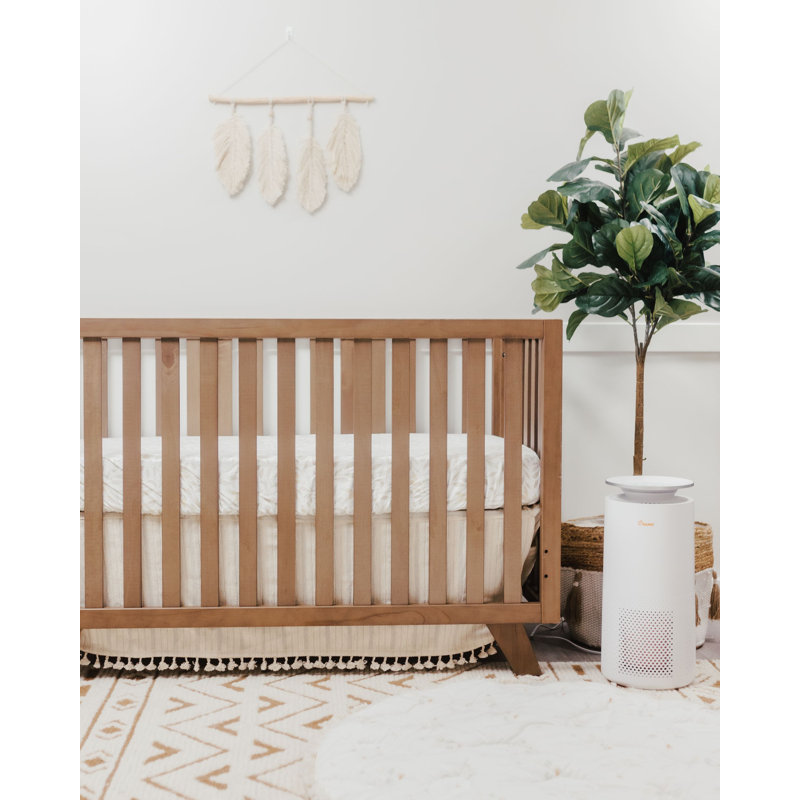 Crane Baby Boho Fringe Crib Skirt - Willow Collection