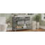 Meuble-lavabo pour salle de bain avec lavabo en céramique, meuble-lavabo avec plateau basculant et 2 tiroirs pleine extension, 1 tablette ouverte au bas-1354405232