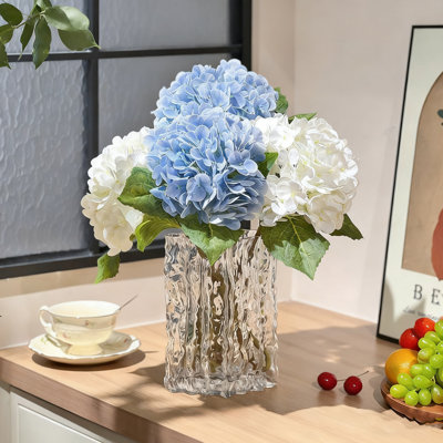 10 pièces de décoration de boule de fleurs brodées simulées, bouquet de boules brodées artificielles avec tiges, pièce maîtresse de bureau pour la décoration de printemps, décoration de fête de Noël, cadeaux de Noël