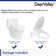DV-1F073ZH002 Deervalley One Piece Toilet With Bidet Toilet Seat, Dual Flush 1.1/1.6 GPF, Smart Toilet Seat With Sensor Seat Heating, Warm Air Dryer, Nightlight, Multiple Wash Methodsone Piece Toilet With Bidet Toilet Seat, Sensor Seat Heating, Warm Air D