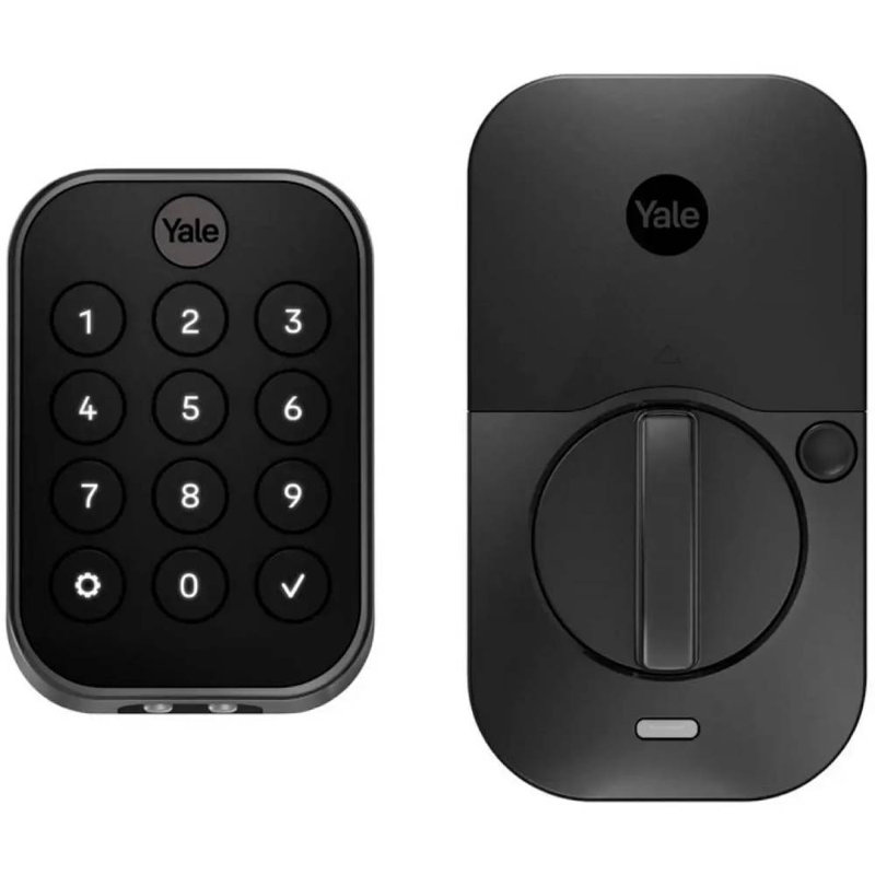 Yale Assure Lock 2, clavier sans clé avec Wi-Fi, Suède noir