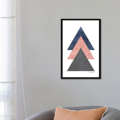 Triangles I by Seven Trees Design - Gallery-Wrapped Canvas Giclée on Canvas