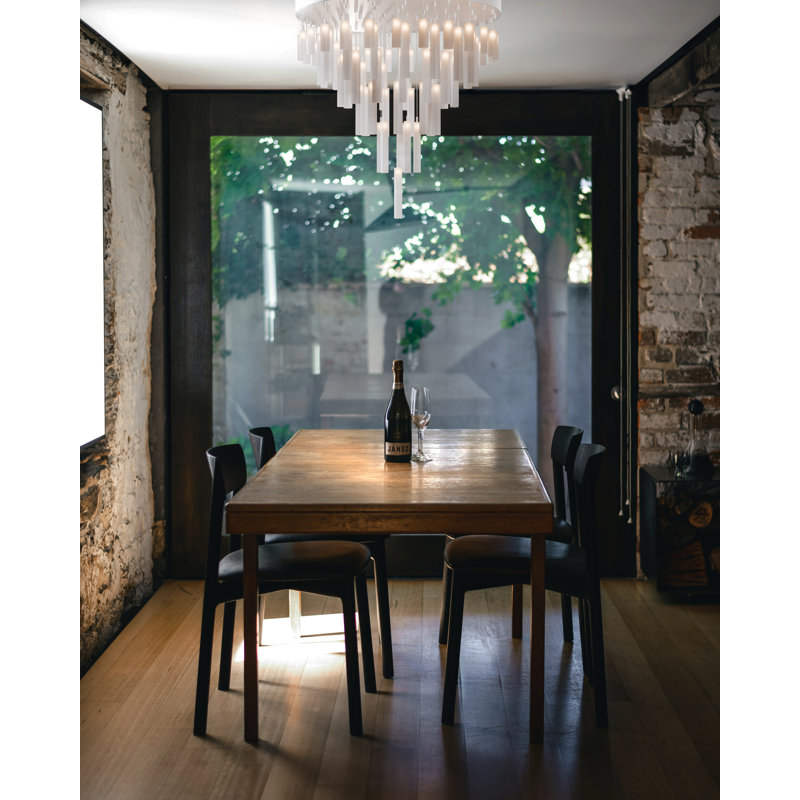 Loci Chandelier, Matte Black