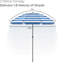 Oakley 180cm Beach Parasol
