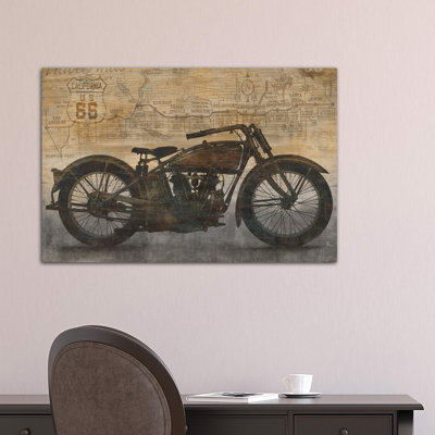 Ride 1 Piece Wrapped Canvas Wall Art