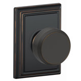 Bowery Passage (Hall & Closet) Door Knob with Rectangle Rosette