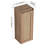 12" Bathroom Side Cabinet,Soft Close Doors,Float Mounting Design,(KD-Packing)