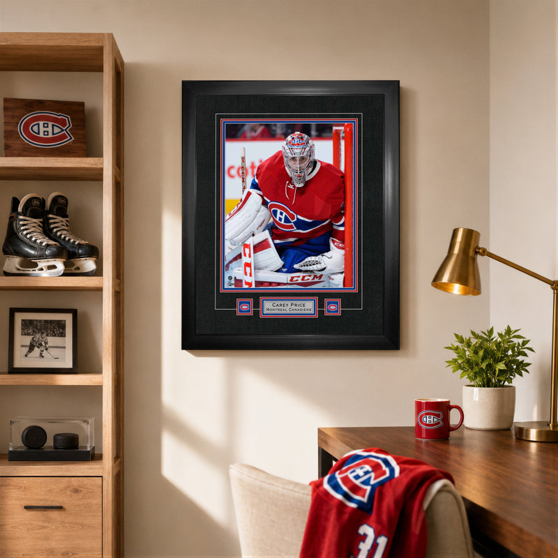 Art mural encadré 25,5 x 31,5 par Carey Price 