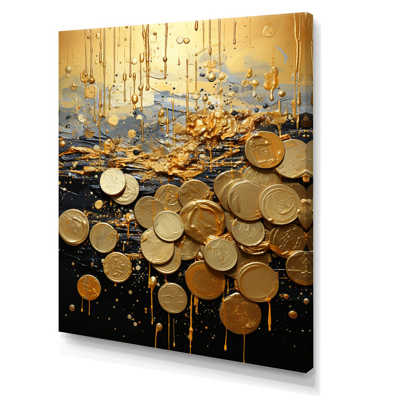 «Magic», art abstrait sur toile Popart I, H 32 po x l 16 po x P 1 po, Toile tendue