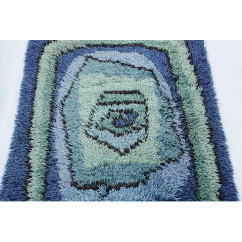 Vintage One-of-a-Kind 2'6" X 4'2" Hand Knotted Area Rug