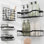 Adhesive Stainless Steel Shower Caddy