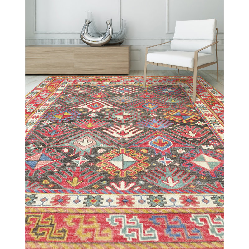 Wool Oriental Area Rug, Rectangle 10' x 14'
