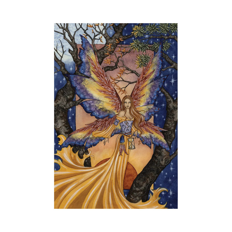 Tempus Fugit by Amy Brown - Wrapped Canvas Print, 20.32 cm H x 30.48 cm W