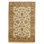 Hand Knotted Wool Area Rug in Ivory And Red