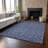 Premium Machine Washable Prisco Navy Rug-716001732