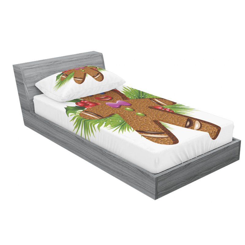 Microfiber Sheet Set, Twin XL Sheet Set with Fitted Sheet