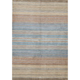 Hand-Knotted High-Quality Blue Area Rug