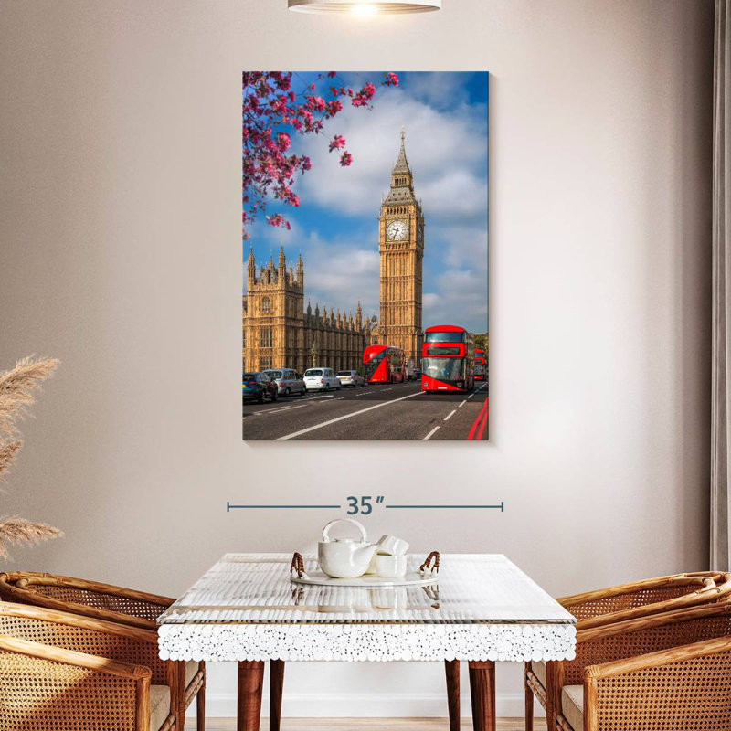 Aime Big Ben Tower, 48" H x 32" W