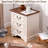 21.65'' Wide Nightstand With 3 Drawers-118100479-119323917