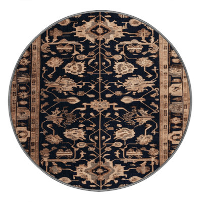 Machine Washable Turkish Gray Area Rug