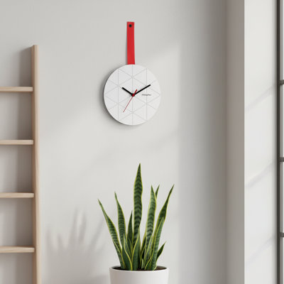Wall Clock Red | Gift Idea