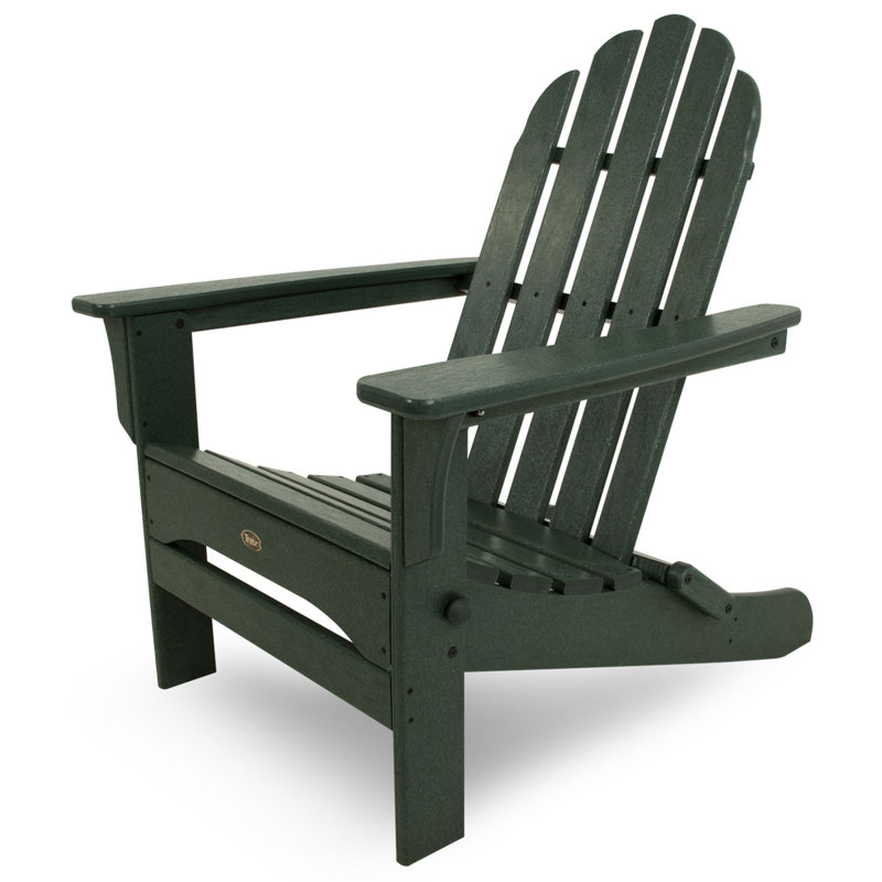 Adirondack pliant POLYWOOD Cape Cod, Vert foncé