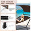 Verda Hanging Sun Lounger with Stand