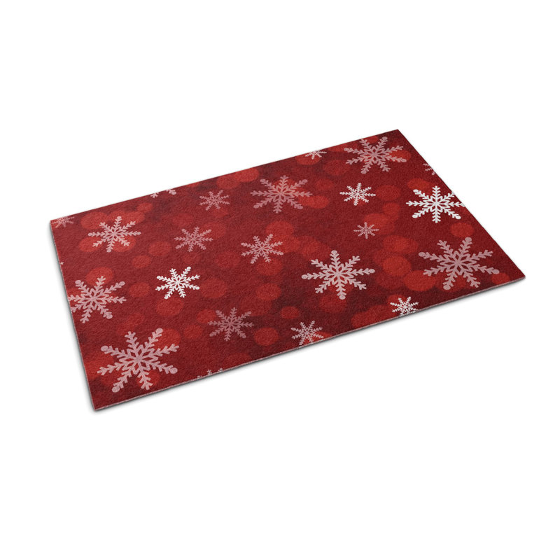 Non-Slip Geometric Outdoor Doormat