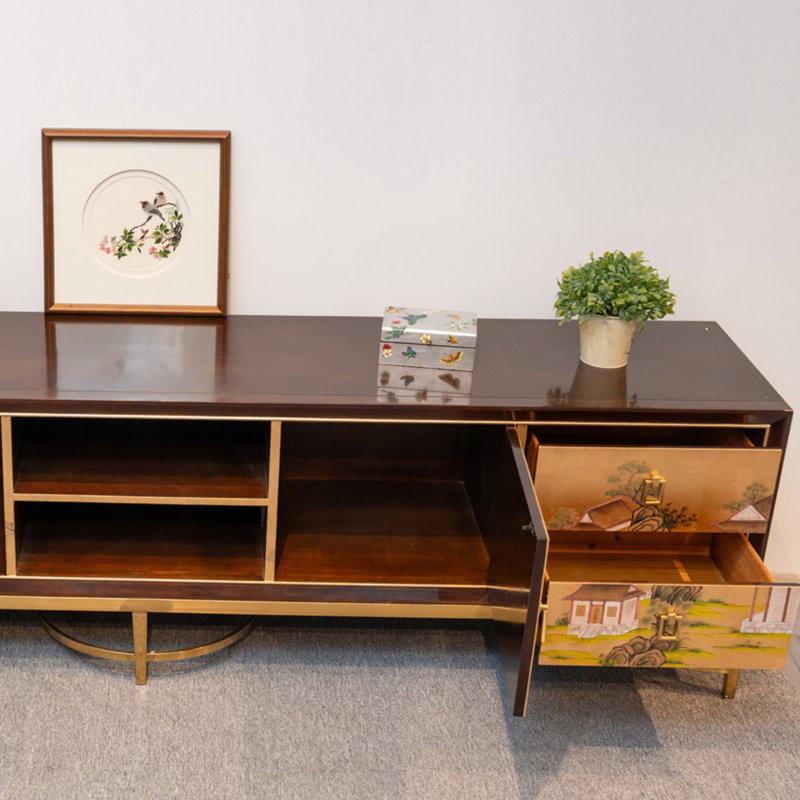 Creative Painted TV Stand