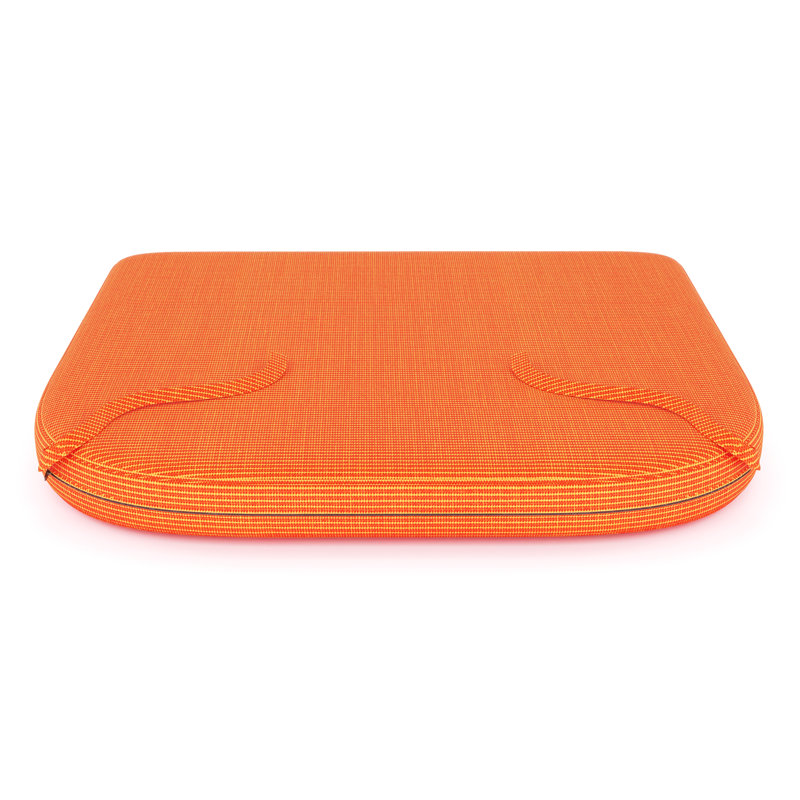Dining ChairSeat Pad Replacement Cushion – 17.5L x 18.5W x 2D, Canvas Tangerine Sunbrella® Canvas