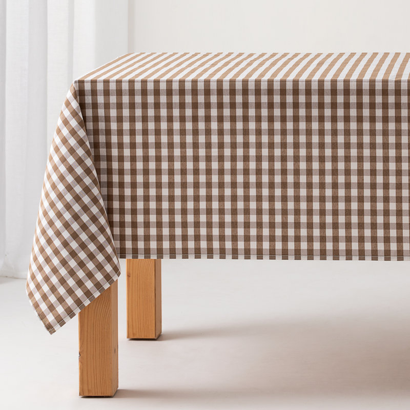 Kuehl Tablecloth, 140cm W x 300cm L, Brown