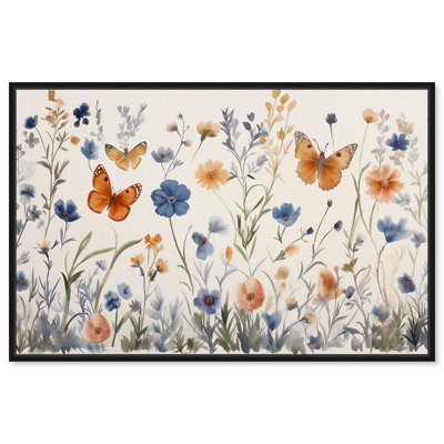 Fluttering Jewels II Farmhouse Classic by Art Remedy
