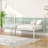 Korecky Metal Daybed Frame Twin Size, White Platform Sofa Bed with Heavy Duty Steel Slats, Space-Saving Guest Bed for Bedroom, Living Room or Apartment, No Box Spring Needed-572199083