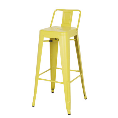 Counter Stool with Metal Frame