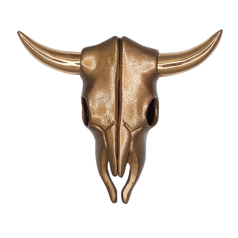 Heurtoir de porte Steer Skull