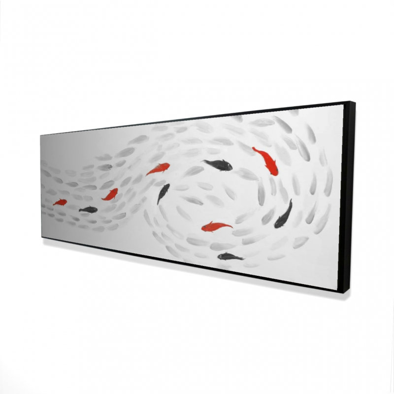 «Swing Fish Swirl» sur toile