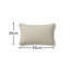 35x55cm Piped Edge Scatter Cushion Cover-2107314730