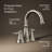 Bellera Centerset Bathroom Sink Faucet, 1.2 Gpm-75217951
