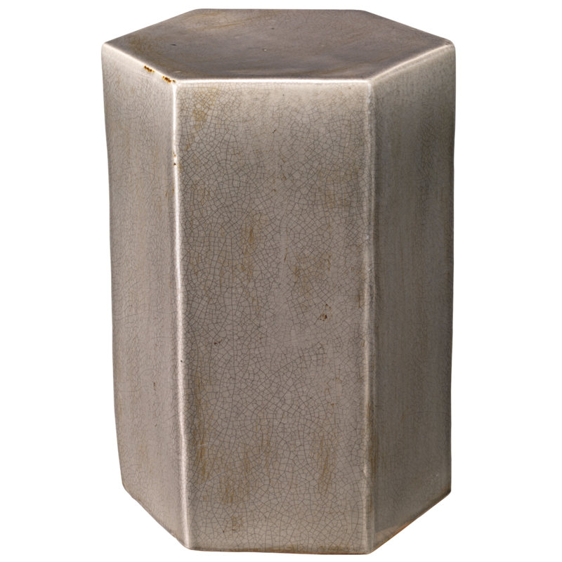 Porto End Table, Gray